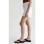 AG Adriano Goldschmied AG‎ Adriano Goldschmied Clove Short HIGH-RISE BAGGY FIT WHITE DESTRUCTED Size 25 Photo 3