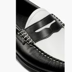 NEW G.H. Bass Whitney Weejuns Loafers Black White Leather 5.5 Photo 7