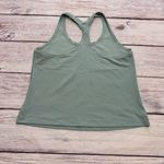 Lululemon Cool Racerback Shorter Length Nulu Tank Tidewater Teal Size 16 Photo 3