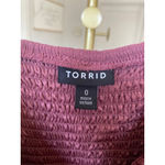 Torrid  Smocked Midi Dress Pockets Mauve Pink Cottagecore Photoshoot Autumn Plus Photo 5