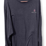 Simply Southern  Dark Blue Shirt with Pink Logo Scrub Life Photo 0