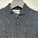 St. John  Couture Black Jacket with Laced-up Ribbons Size 2 Photo 3