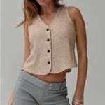 Princess Polly  Bronson Vest Top Beige Photo 0