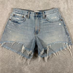 Abercrombie & Fitch abercrombie mid rise boyfriend short 27/4 curve love cut off Photo 0