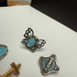 Lot Of 5 Small Brooch / Tack Pins Photo 1