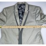 Michael Kors  Men's Gray Snap Button Cotton Sports Blazer‎ Photo 1