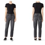 Joie  Washed Onyx Pereh Studded Jeans Charcoal size 28 Photo 1