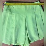 DO+BE light neon yellow/green pleated mini skort. Women’s small Photo 4