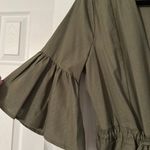 Green Linen Jumpsuit Photo 3