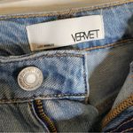 Vervet NEW  Distressed Wide-Leg Olivia Jeans Size 29 chic retro trendy baggy Photo 1