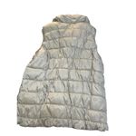 Braetan Women's Puffer Vest High Neck Cream Size Medium Photo 5