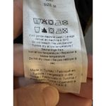 Ganni  Women's Size Medium Bodysuit‎ Black Lace Square Back Long Sleeve Lined Photo 7