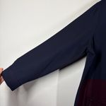 Ruti Navy Blue & Burgundy Long Sleeve Dress Size 5 or US L/XL Photo 4