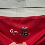 Zyia 2 NWT Active Leopard pocket hi-rise, red athletic leggings women's 6 8 Photo 8