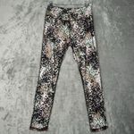 MP Pants Womens Large Brown Green Reversible Leggings Cheetah Camo Casual Gym Photo 5