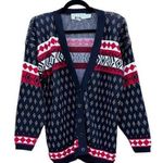 Michelle Stuart Vintage Deadstock Studio  Fair Isle Cotton Sweater Unisex Medium Photo 0