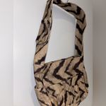 Free People  Hive Carryall Thick Strap Chevron Hobo Zip up Cargo Bag Photo 1