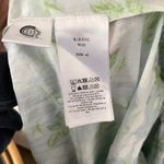 Ganni Shirred Smocked Floral Cotton Silk Puff Sleeve Maxi Dress EU 42 US XL Photo 4