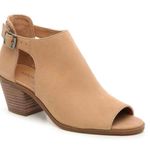 Lucky Brand  Barimo heeled leather peep toe shoes size 5.5 Photo 0