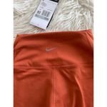 Nike One High-Waisted 8" Biker Shorts With Pockets Burnt Sunrise Size XS Photo 7