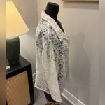 Cut Loose Elegant Quiet Luxury Old Money Cream Lace Mesh Button Photo 4