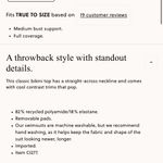 J.Crew  Contrast straight-neck bikini top Photo 2