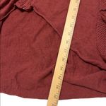 Democracy  burnt orange hi low zip hoodie cardigan size medium Photo 5