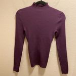 Babaton Aritzia Sculpt Knit Tie-Back Sweater In Dewberry Purple Size XS NEW Photo 0