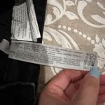 ZARA Black High Rise Distressed Cut Off Denim Shorts Sz 4 Cotton Blend Festival Photo 6