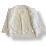 Christian LaCroix Cream Boucle Tweed Sleeveless Button Front Vest Size XXS Photo 6