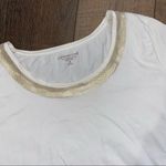 Coldwater Creek Short Sleeve Sequin Top Women’s Medium Photo 3