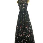 3 x $50 City Studio black floral embroidered size 0 maxi dress wedding whimsy Photo 3
