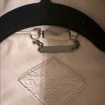 JouJou Light Pink Vegan Leather Jacket Size Large embroidered flowers Saks XL Photo 2