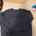 Navy London Sweatshirt Blue Size M Photo 2