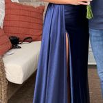 Sherri Hill  Prom Dress Navy Blue Photo 0