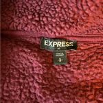 EXPRESS women’s 1/4 zip fleece pullover size Small Photo 3
