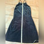 Rampage Vintage 90s Y2K Blue Grey Whimsygoth Velvet Dress Slip Fairy Photo 3