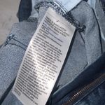 DKNY Blue Jean Shorts Classic Style High Waisted 7” Inseam Cuffed Size 14 NWT Photo 10