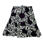 Vintage Studio M Womens Flare Skirt Ruffle Hem 90s Y2K WhimsiGoth Size Small Purple Photo 0