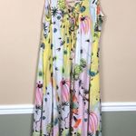 Anthropologie Women’s Margaux Floral Multi-Color Print Sleep Loungewear Dress Photo 4