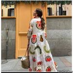 Boho Floral Maxi Dress Multi Size M Photo 1