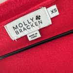 Molly Bracken  BUTTONED V-NECK CARDIGAN WITH SCALLOPED EDGING XS Photo 5