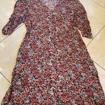 All Saints Dress Size Large Floral  Photo 0