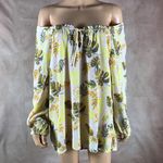 Sanctuary Off the Shoulder Floral Top Size MEDIUM Photo 3