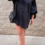 SheIn Loose Black Blouse Dress Photo 0