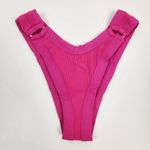 l*space L* Anna Bikini Bottom in Bougainvillea Pink Size Small Bitsy Cut NWT Photo 1