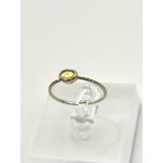 Dainty Ethiopian‎ Opal Sterling Silver Stacker Ring Size 9 Photo 2