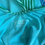 Aerie NWT Cambridge Coast Striped Colorblock One Piece Swimsuit Scoop Back Photo 5