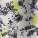 Lululemon Athletica Tie-Dye Leggings - Gray and Yellow Photo 2