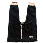 Hatley Heritage Joggers Women’s Charcoal Bear Drawstring Pockets Joggers Size XS Photo 3